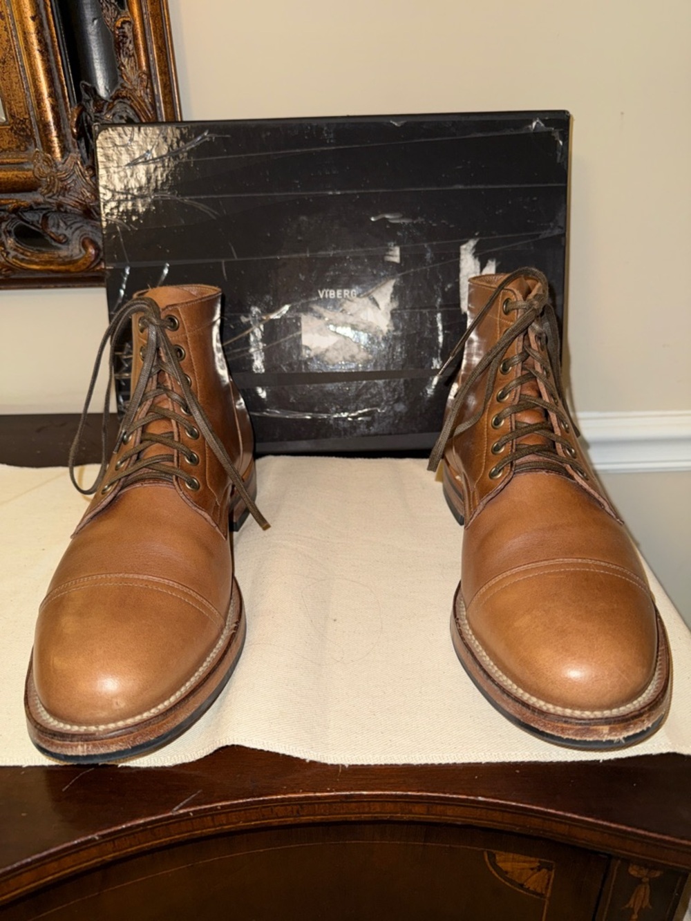 Viberg 2030 Service Boot - Natural Chromexcel